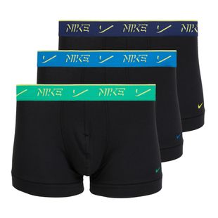 Férfi boxer nadrág Nike Cotton Stretch Trunk 3 pairs herd