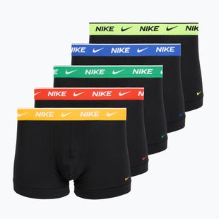 Férfi boxer nadrág Nike Cotton Stretch Trunk 5 pairs blue velvet