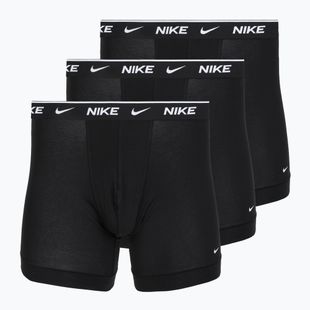 Férfi boxer nadrág Nike Cotton Stretch Boxer Brief Black