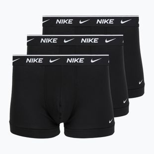 Férfi boxer nadrág Nike Cotton Stretch Trunk Black