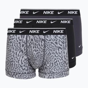 Férfi boxer nadrág Nike Cotton Stretch Trunk 3 pack dusty violet