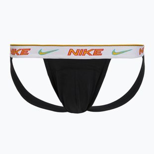 Férfi boxer nadrág Nike Cotton Stretch Jock Strap Steel Grey