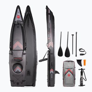 Kajak/SUP hibrid 1 személyes Pure4Fun Dual Purpose fekete P4F160040
