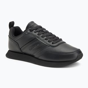 Calvin Klein férfi cipő HM0HM01897 Low Prof Runn Laceup Tape Triple Black alacsony Prof Runn Laceup Tape hármas fekete