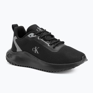 Calvin Klein női cipő YW0YW01851 Eva Runner L-Up Mix Mesh Logo Ck fekete/mokingbird