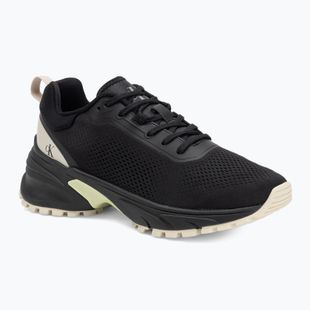 Calvin Klein női cipő YW0YW01856 Hike Runner Mg Tech Knit fekete/pisztácia/fehér jade