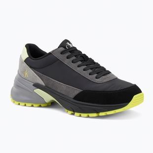 Calvin Klein férfi cipő YM0YM01292 Hike Runner Casual Ny-Su Ck Black/Granite Grey/Wild Lime Fekete/Granite Grey/Wild Lime
