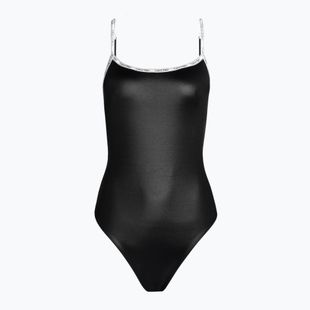 Női egyrészes fürdőruha Calvin Klein Scoop One Piece fekete