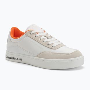 Calvin Klein cipő YM0YM00669 Classic Cupsole Su Softny krémfehér/fehér/tűzpiros krémes