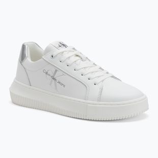 Calvin Klein női cipő YW0YW01224 Cupsole Mono Lth Wn fehér/ezüst