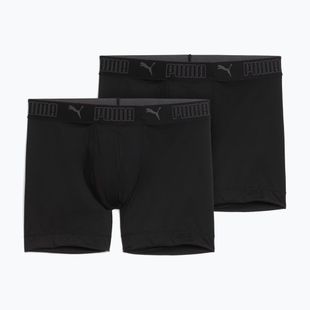Férfi boxeralsó PUMA Sport Microfiber 2 pairs black
