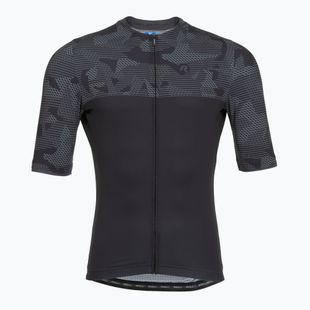 Férfi kerékpáros mez Rogelli Camo Jersey black/grey