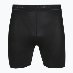 Férfi Rogelli Prime Boxer kerékpáros boxeralsó fekete