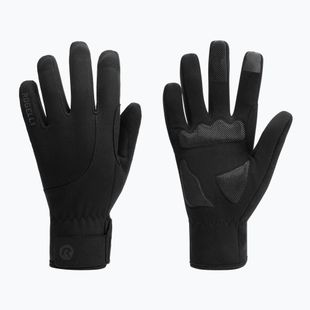 Női kerékpáros kesztyű Rogelli Core II Winter Windproof W black