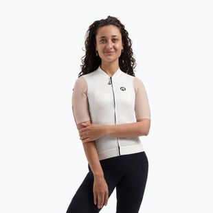 Női kerékpáros mez Rogelli Fast sand/dusty pink/cherry