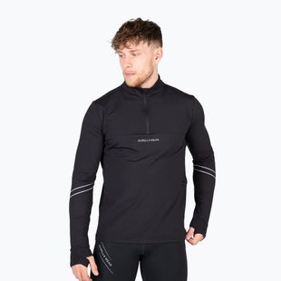 Férfi hosszú ujjú edzőfelső Gorilla Wear Noxen black