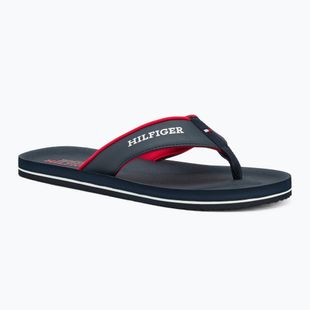 Férfi flip-flop papucs Tommy Hilfiger Padded Comfort B Sandal desert sky