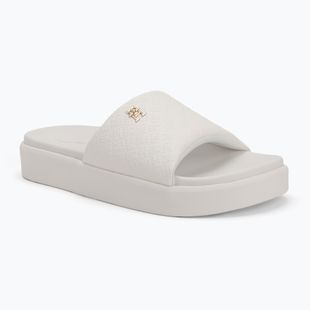 Női papucs Tommy Hilfiger Platform Monogram Poolslide ancient white