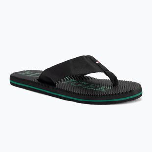 Férfi flip-flop papucs Tommy Hilfiger Massage Beach Sandal black