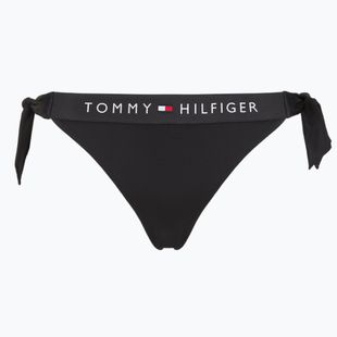 Tommy Hilfiger Side Tie Cheeky fürdőruha alsó fekete