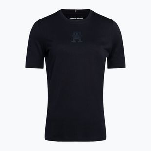 Tommy Hilfiger női tréning póló Regular Th Monogram kék