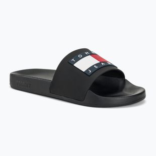 Női papucs Tommy Jeans Flag Pool Slide Ess black
