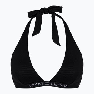 Fürdőruha felső Tommy Hilfiger Triangle Fixed Rp black