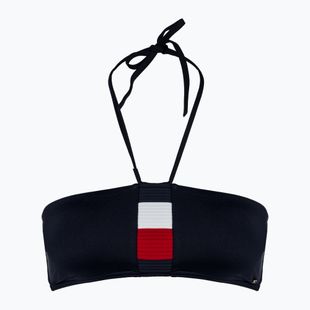 Fürdőruha felső Tommy Hilfiger Bandeau desert sky