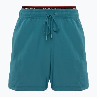 Férfi úszónadrág Tommy Jeans DW SF Medium Drawstring timeless teal