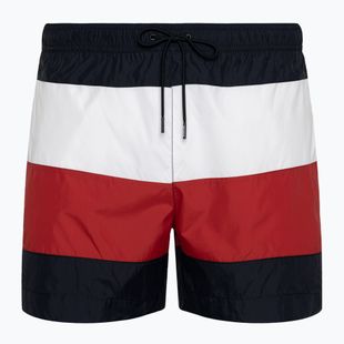 Férfi úszónadrág  Tommy Hilfiger Medium Drawstring Bold Flag desert sky