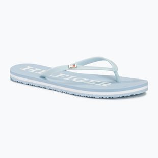 női papucs Tommy Hilfiger Strap Beach Sandal breezy blue