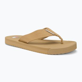 Férfi Tommy Jeans Elevated Flip Flop tawny homok