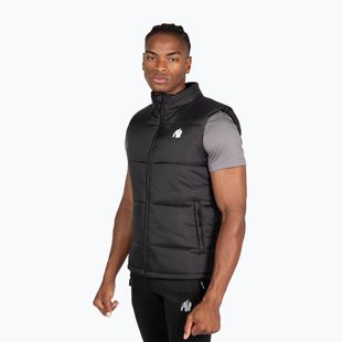 Férfi sportmellény Gorilla Wear Irvine black