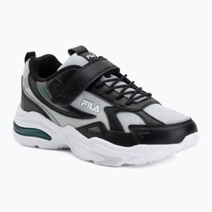 Gyerekcipők FILA Madrun Velcro black/posy green