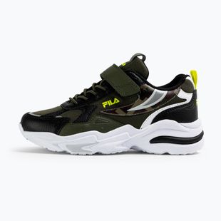 Gyerekcipők FILA Madrun Velcro olive night