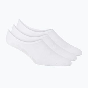 Női zokni SKECHERS Non Terry No Show Liner 3 pár white traditional