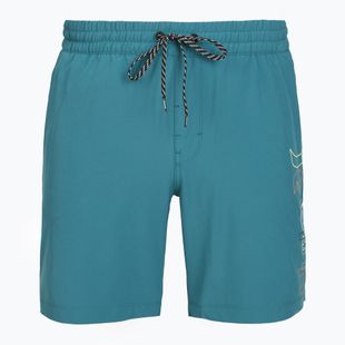 Férfi fürdőnadrág Hurley Crossover Volley Swim Short Sky/Pewter