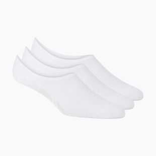 Női zoknik SKECHERS Non Terry No Show Liner 3 pár white traditional