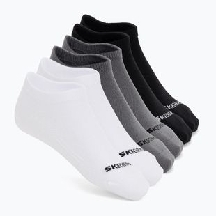 Zokni SKECHERS Non Terry Low Cut white/grey