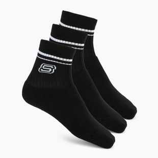 Gyerek zokni SKECHERS Full Terry Low Crew 3 pár black