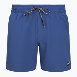 Férfi fürdőnadrág Hurley Solid Volley Swim Short Blue/Brown