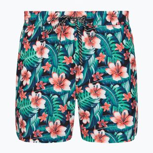 Férfi fürdőnadrág Hurley Cabana Floral Volley Swim Short Black