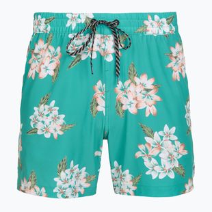 Férfi fürdőnadrág Hurley Malaga Volley Swim Short Teal Tint