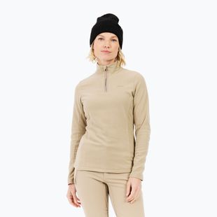Női pulóver Protest PRTRemutez 1/4 Zip Active bamboo beige