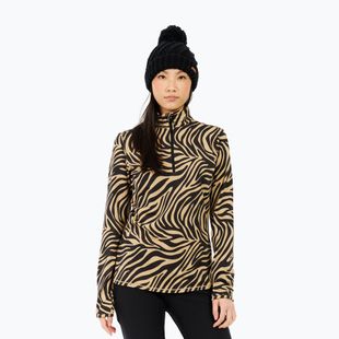 Női pulóver Protest PRTEsher 1/4 Zip Active bamboo beige