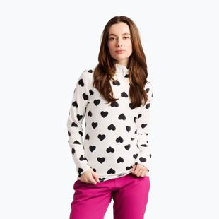 Női polár pulóver Protest PRTSwana 1/4 Zip Active seashelloffwhite