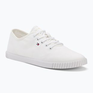 Tommy Hilfiger női edzőcipő Canvas Lace Up fehér