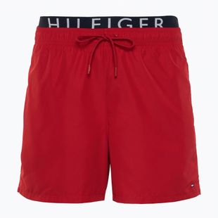 Férfi Tommy Hilfiger Medium Drawstring fürdőruha Dw medium piros