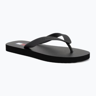 Férfi flip-flop papucs Tommy Jeans Beach Sandal black
