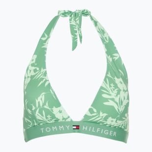 Tommy Hilfiger Halter Rp Print fürdőruha felső virágos trópusi aop fort zöld